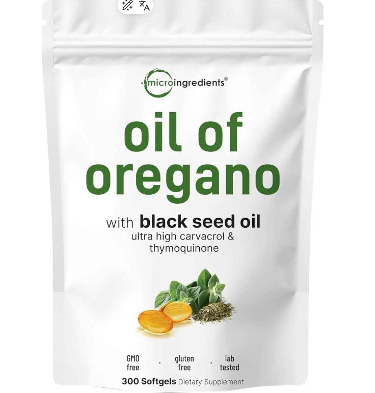 Aceite De Orégano 6000 Mg 60 capsulas