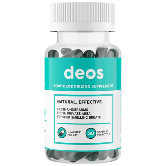 Deos - Cápsulas Naturales para el Olor Corporal 30 Cap