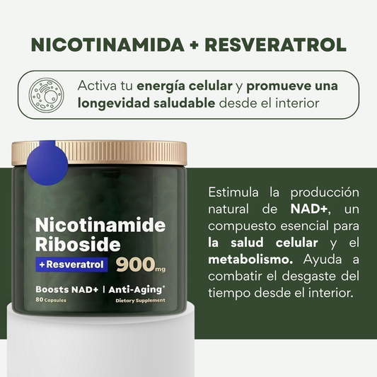 Nicotinamide Riboside +Resveratrol