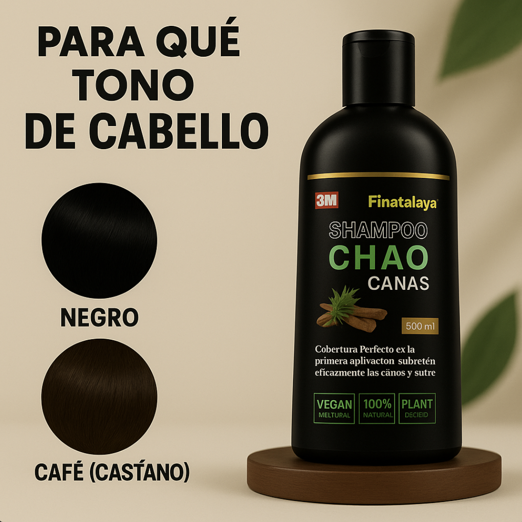 SHAMPOO CHAO  CANAS +TRATMIENTO ORIGINAL